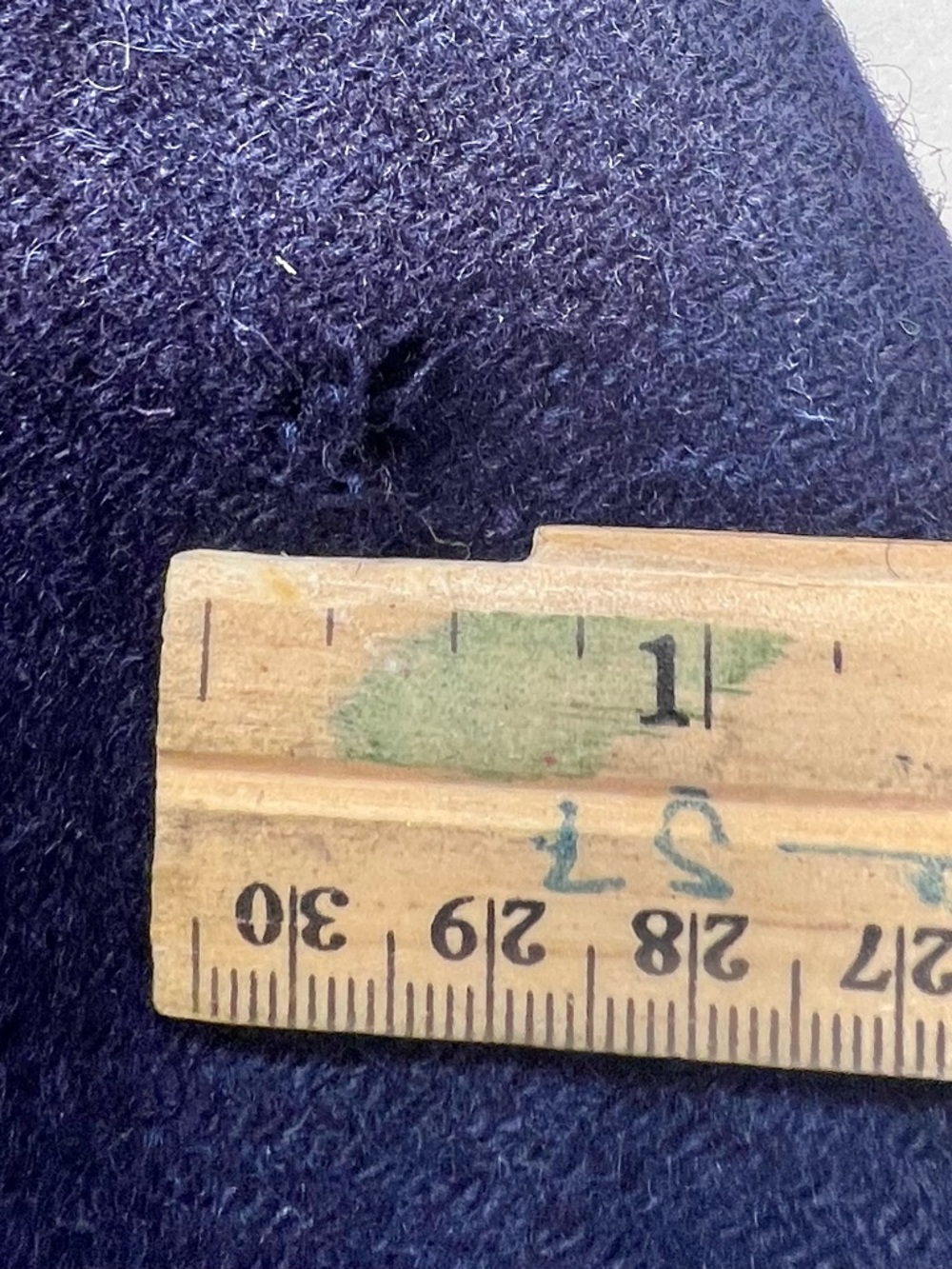 346 Brooks Brothers Womens Wool Striped Trim Blazer Jacket Navy Red Size 4 P - Picture 12 of 15